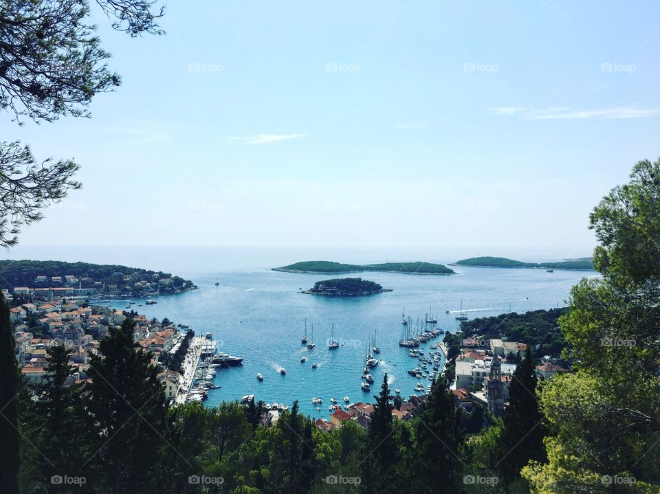 Hvar from above