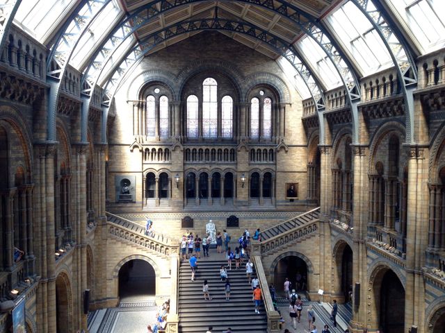 Inside museum 