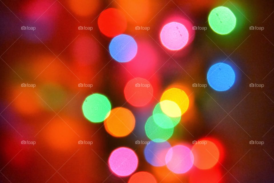 blurred series lights