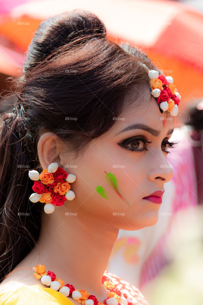 Basanta Utsav
Holi festival 2k19
Rabindra Bharati University
Face:- Gunjan Chakraborty