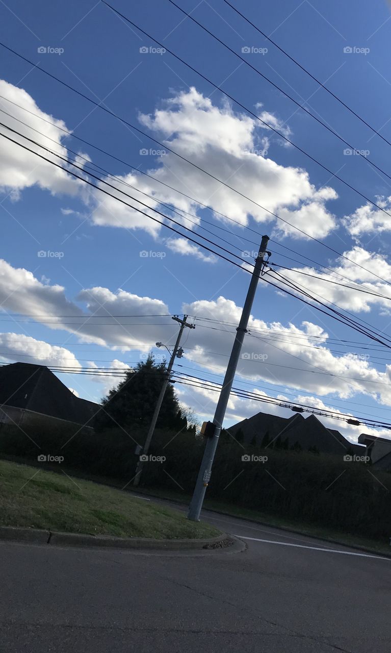 Clouds Hanging Around