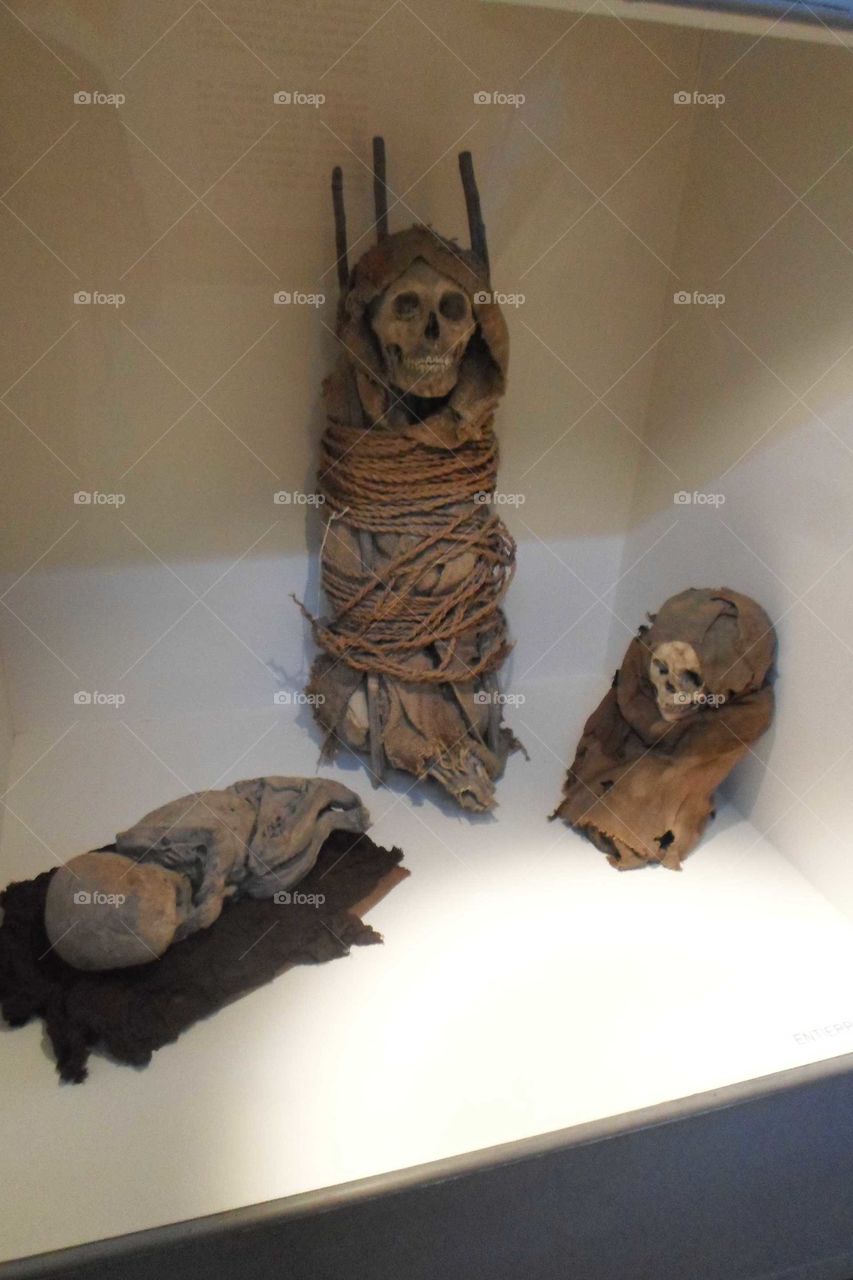 momias del Museo ayacuchano