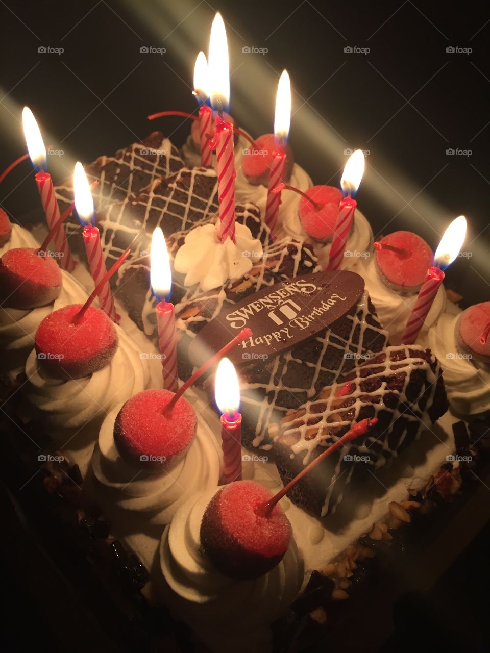HBD Happy Birthday to Everyone Swensens Cake ice cream 
