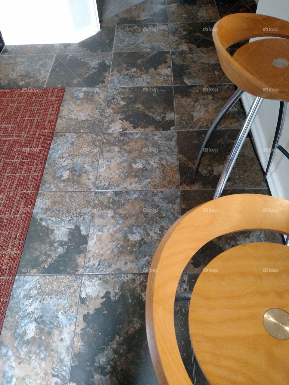 Tiles on Floor