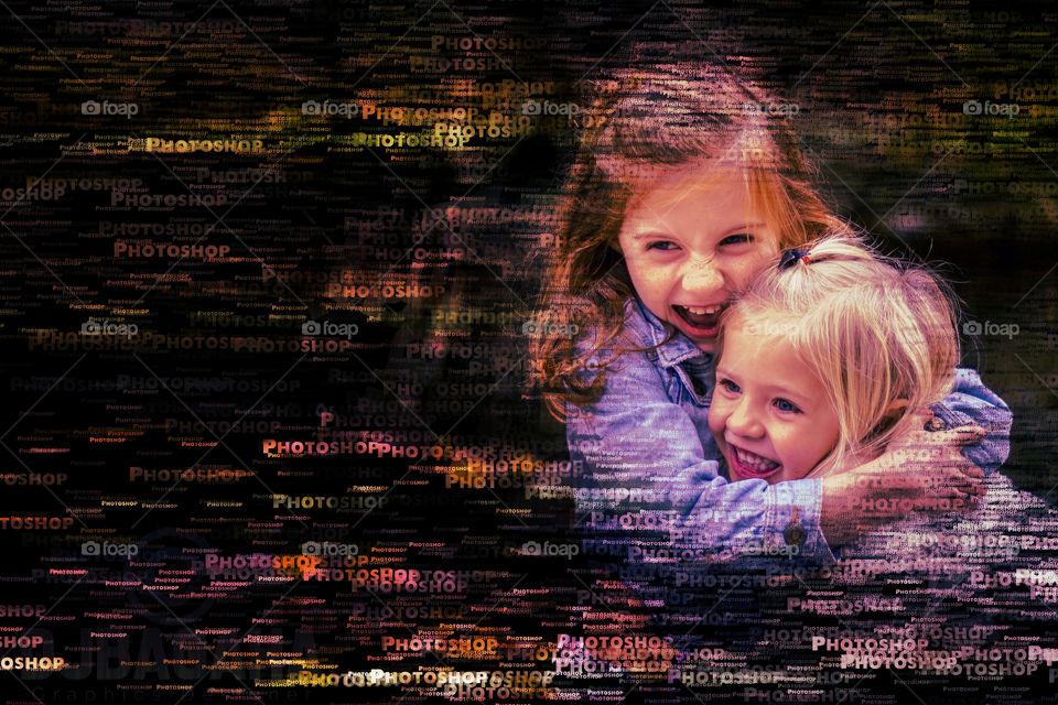 #sister #siblinglove #text #portrait
#effect #creative  #ps #adobe #photoshop #edits  #designgraphic