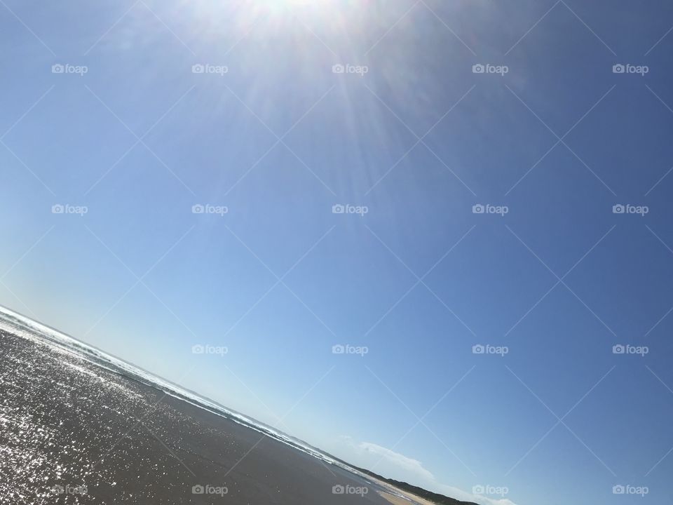 View of the sun at Venus Bay Melbourne Australia 🇦🇺 
