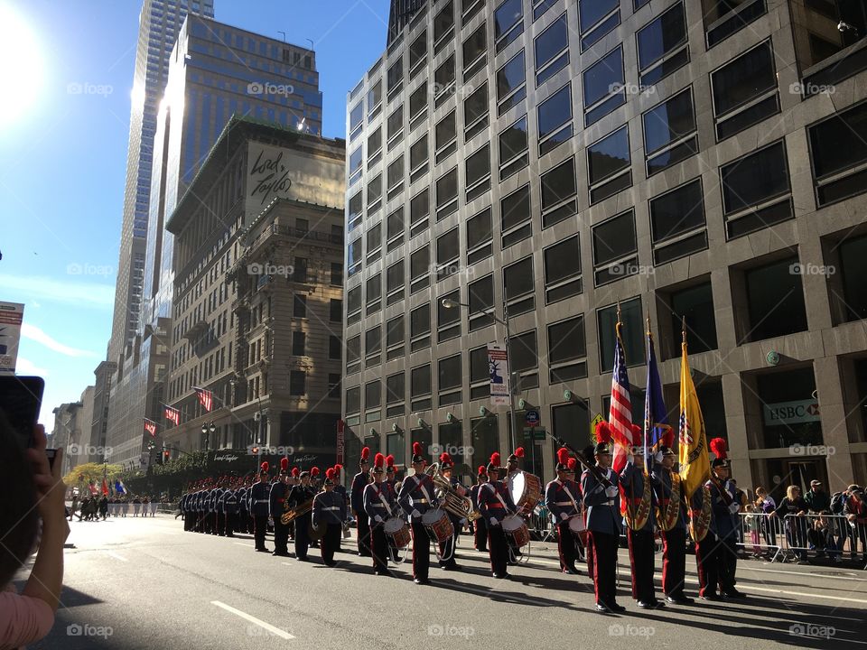 Veterans Day Parade in NYC