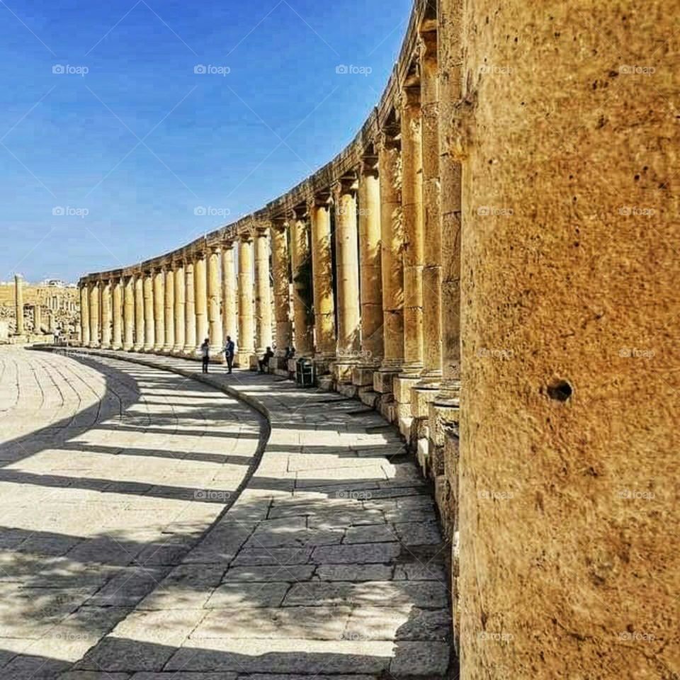 Jordan, Jerash, the Roman city