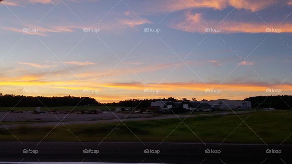 Landscape, Sunset, No Person, Dawn, Sky