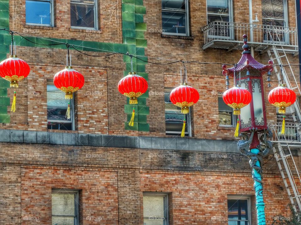 Chinese Red Paper Lanterns