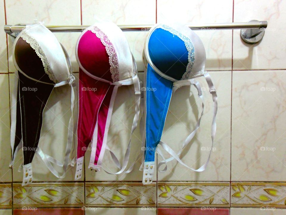 colorful bras