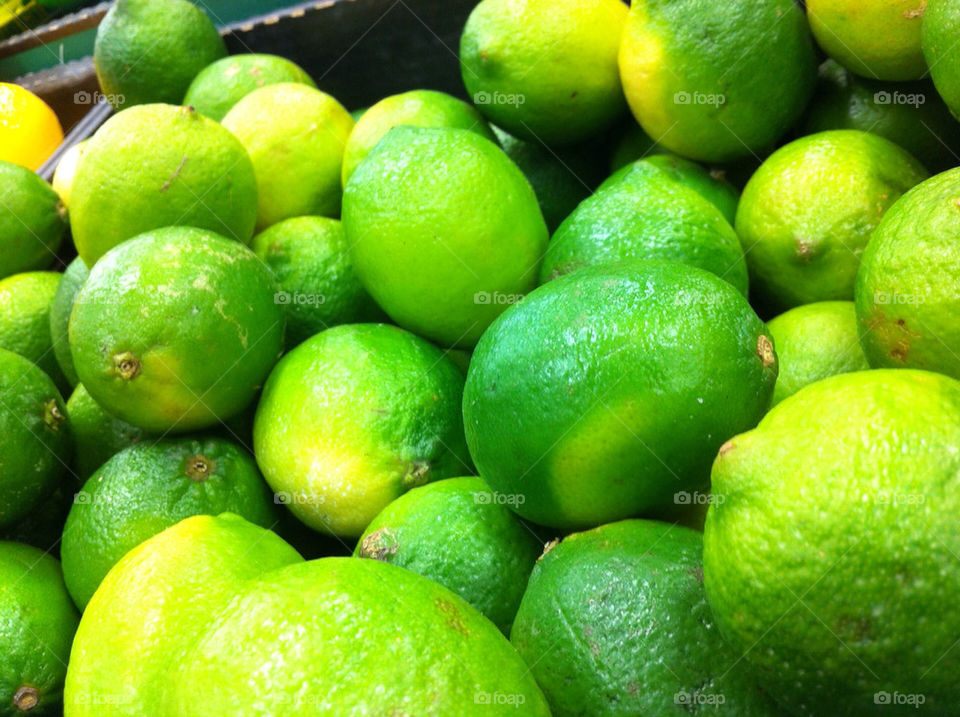 green fresh fruit lime by stephen