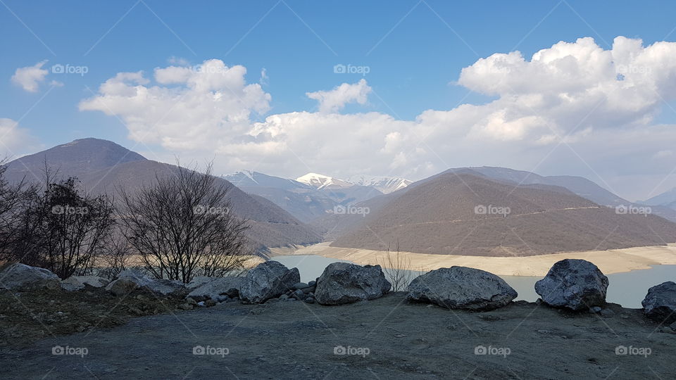 lake in the mountain