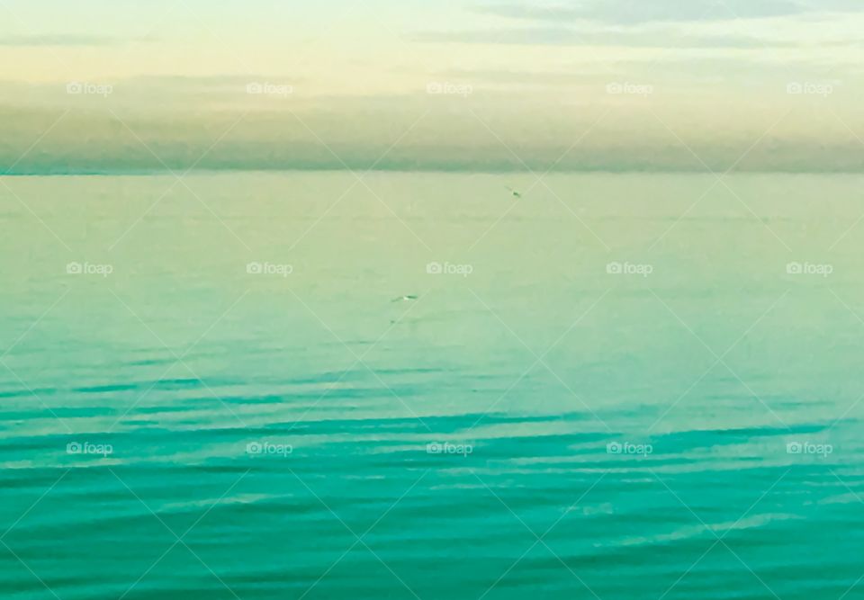 Surreal ocean background image ripples calm