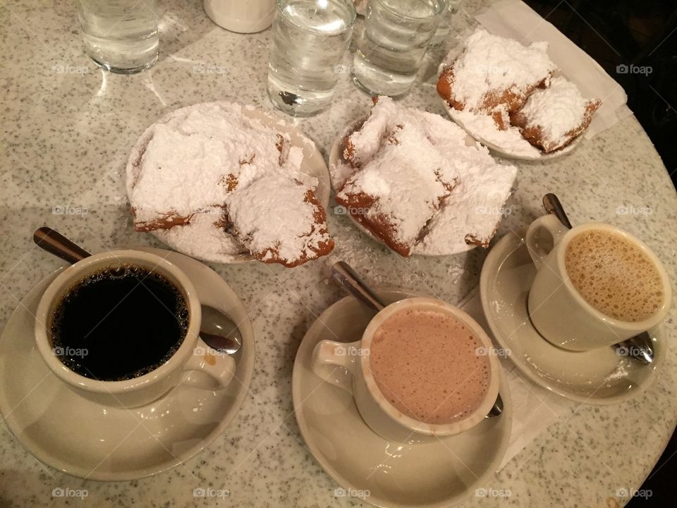 Cafe Dumond in New Orleans, Louisiana.