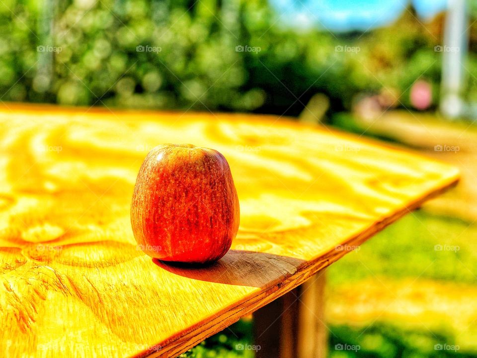 Bright Day with Apple 