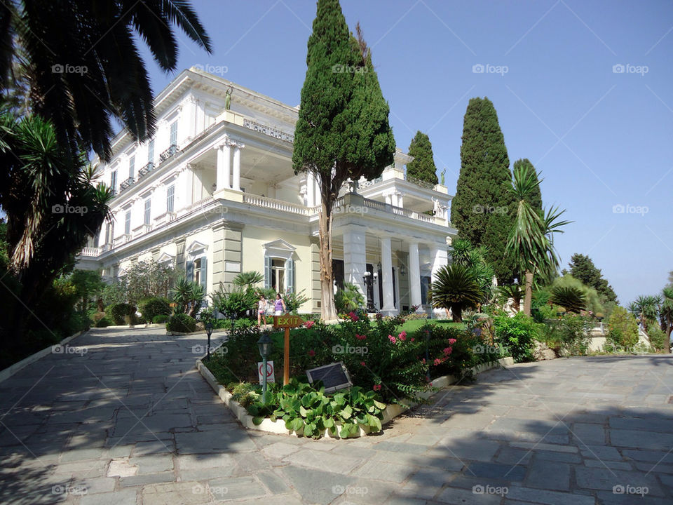 greece palace corfu kerkyra by hralman