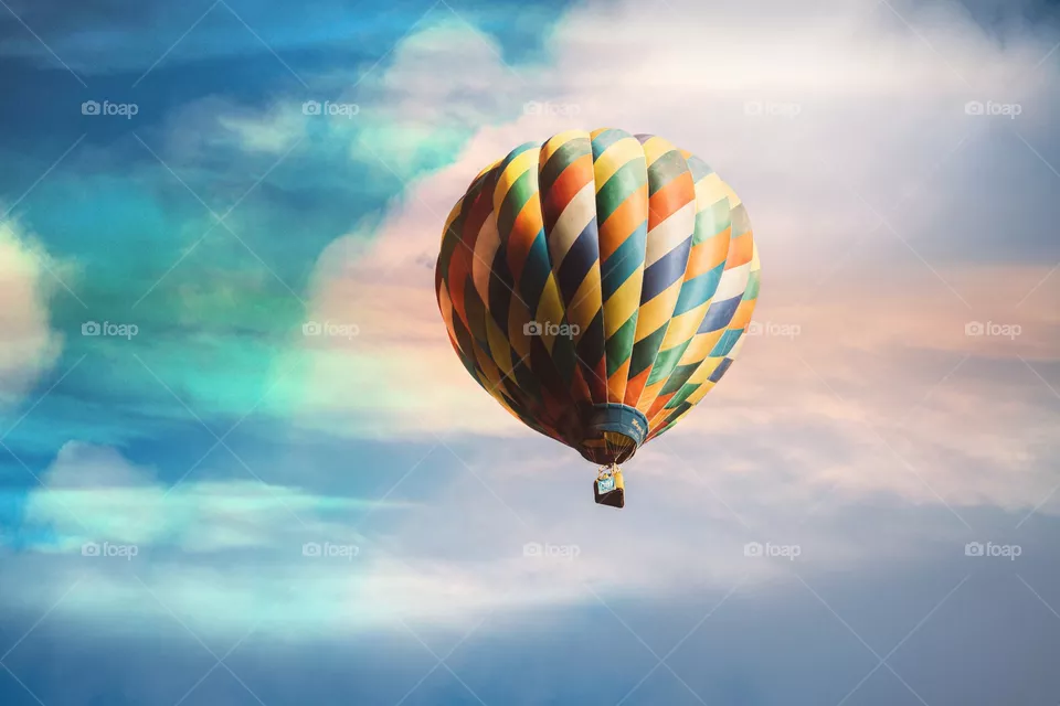 colourful Hot Air balloon photography