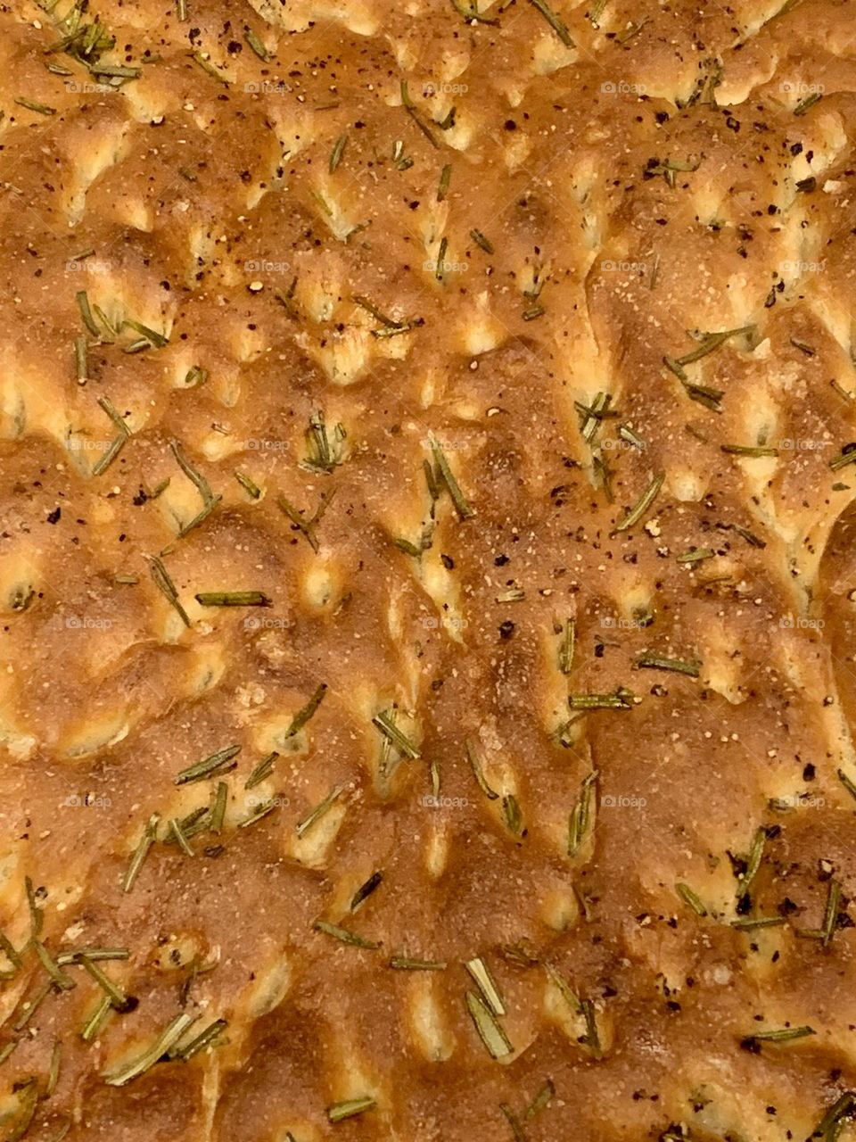 Homemade focaccia 