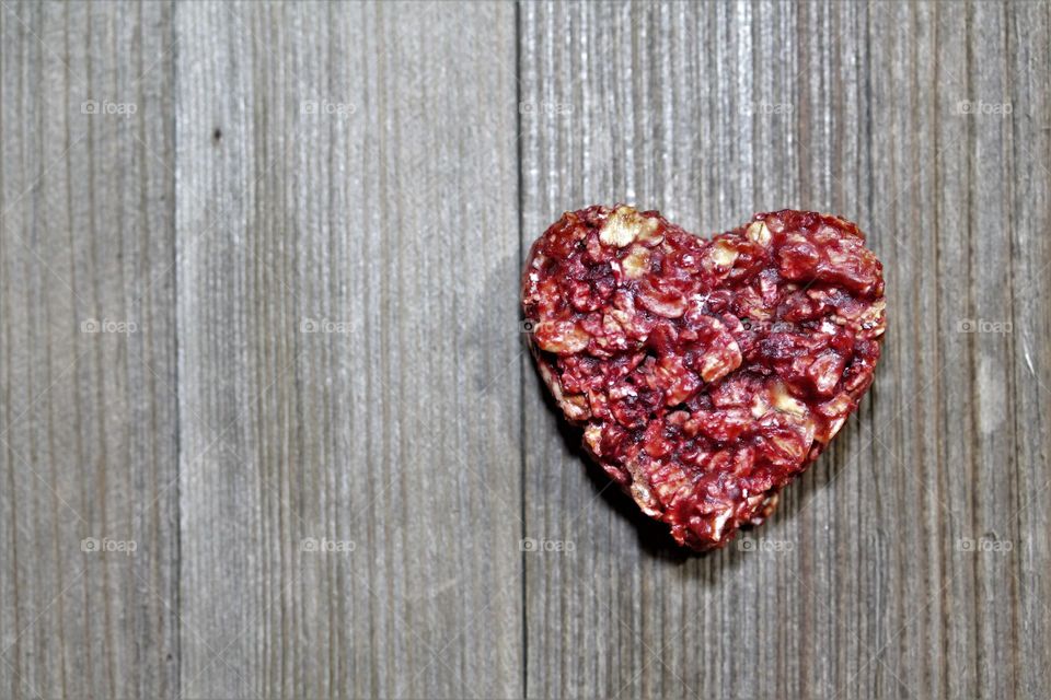 oatmeal heart