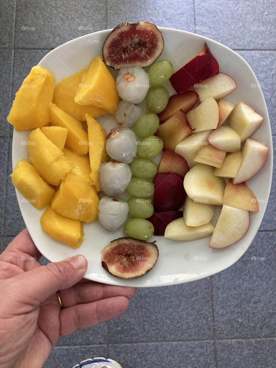 🇧🇷 Manga, lichia, uva, figo, ameixa e pêssego: as frutas deliciosas que temos para essa tarde!

🇺🇸 Mango, lychee, grape, fig, plum and peach: the delicious fruits we have for this afternoon!