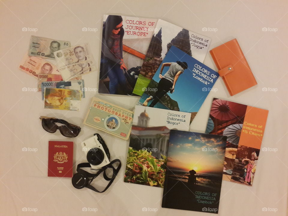 Travel journal. these are my travel photobooks