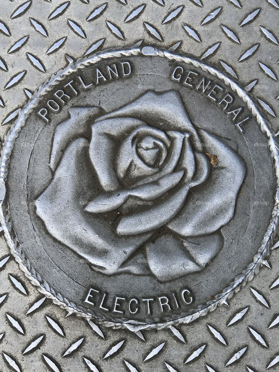 Portland manhole cover