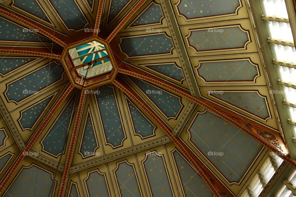 Leadenhall market's ceiling