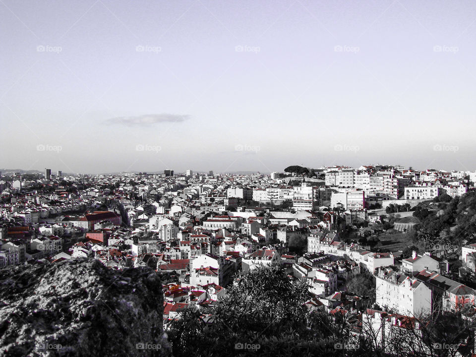 Above the streets in Portugal