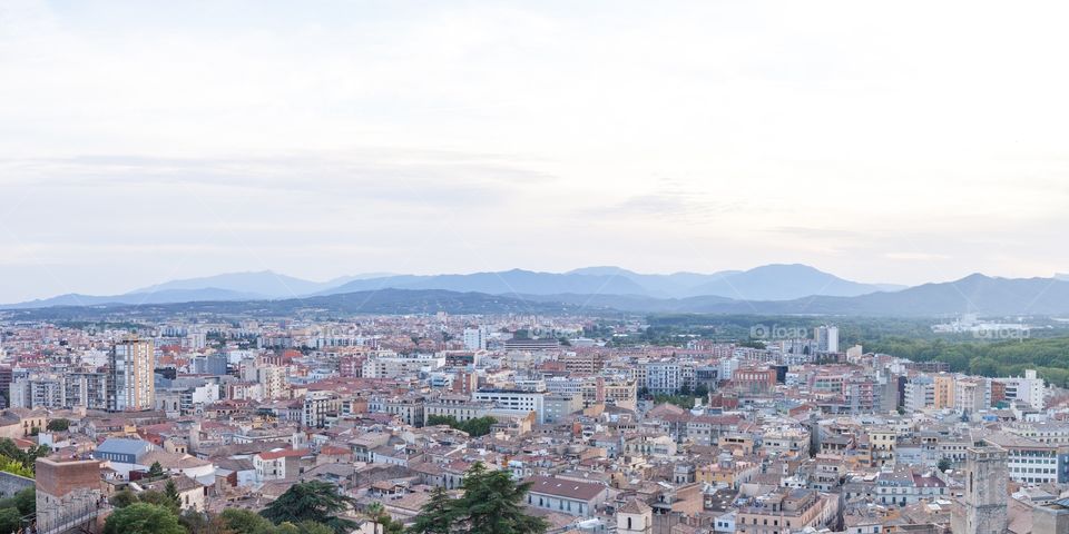 Girona from above