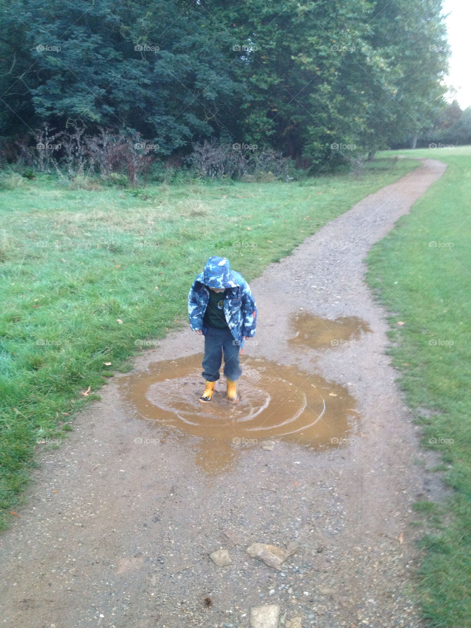 fun autumn boy path by mrm