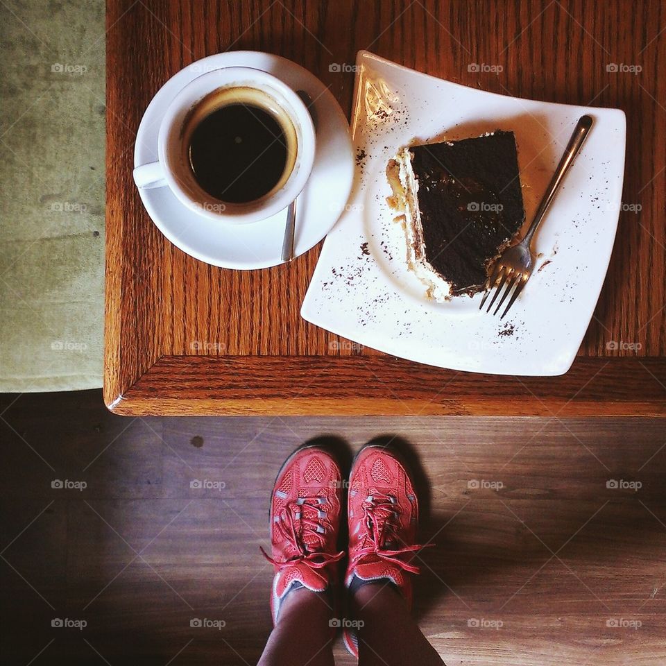 Cake & coffee