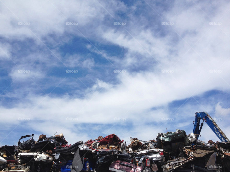 sky clouds cars copenhagen by robertlarsen