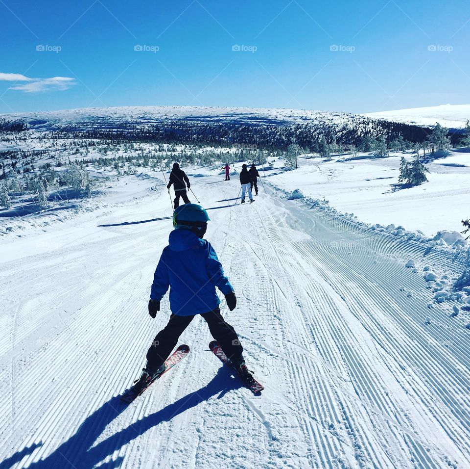 Snow, Winter, Skier, Cold, Mountain