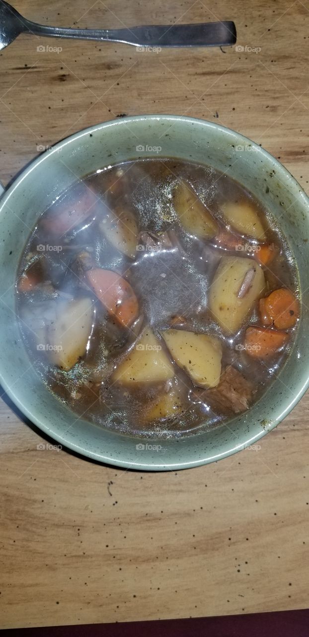 beef stew made from left over pot roast