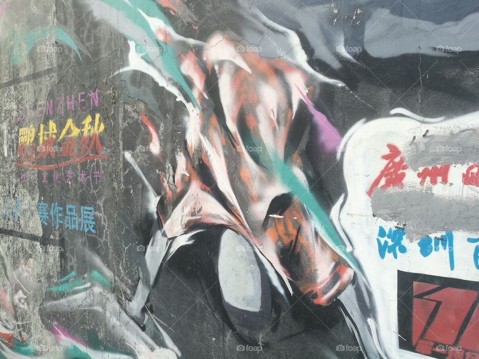 Graffiti Art in Shenzhen, China