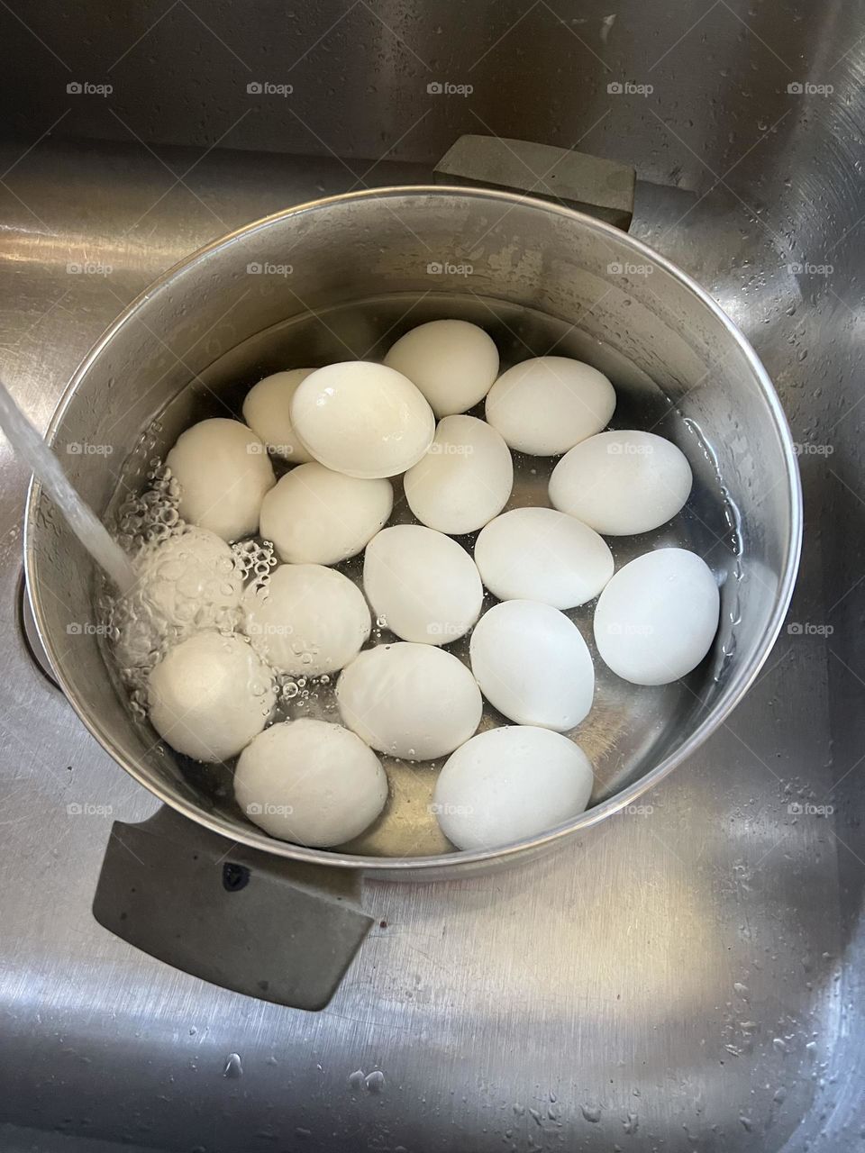 Boiled eggs 
