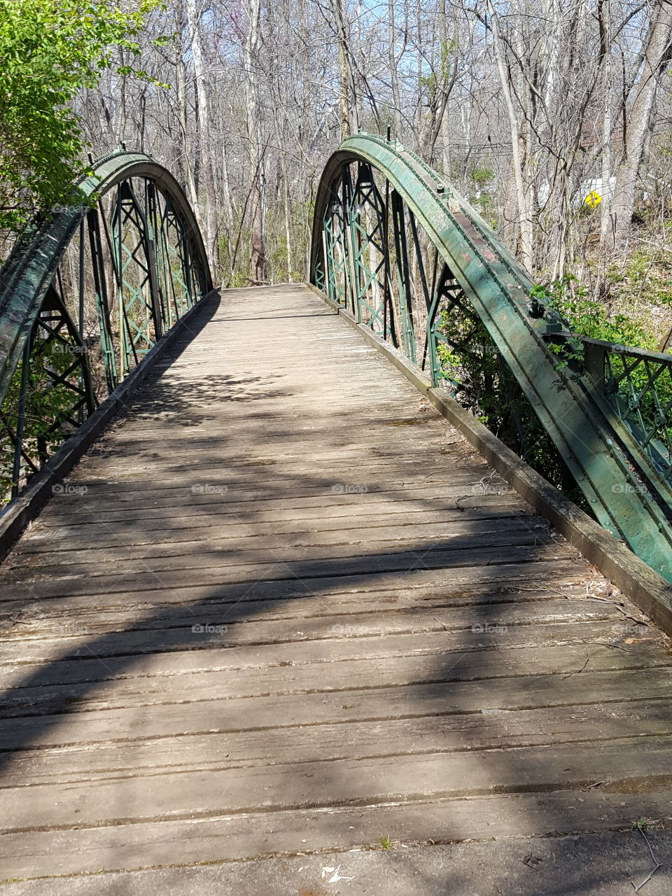 Bowstring Arch Bridge Catoctin Furnace Trail