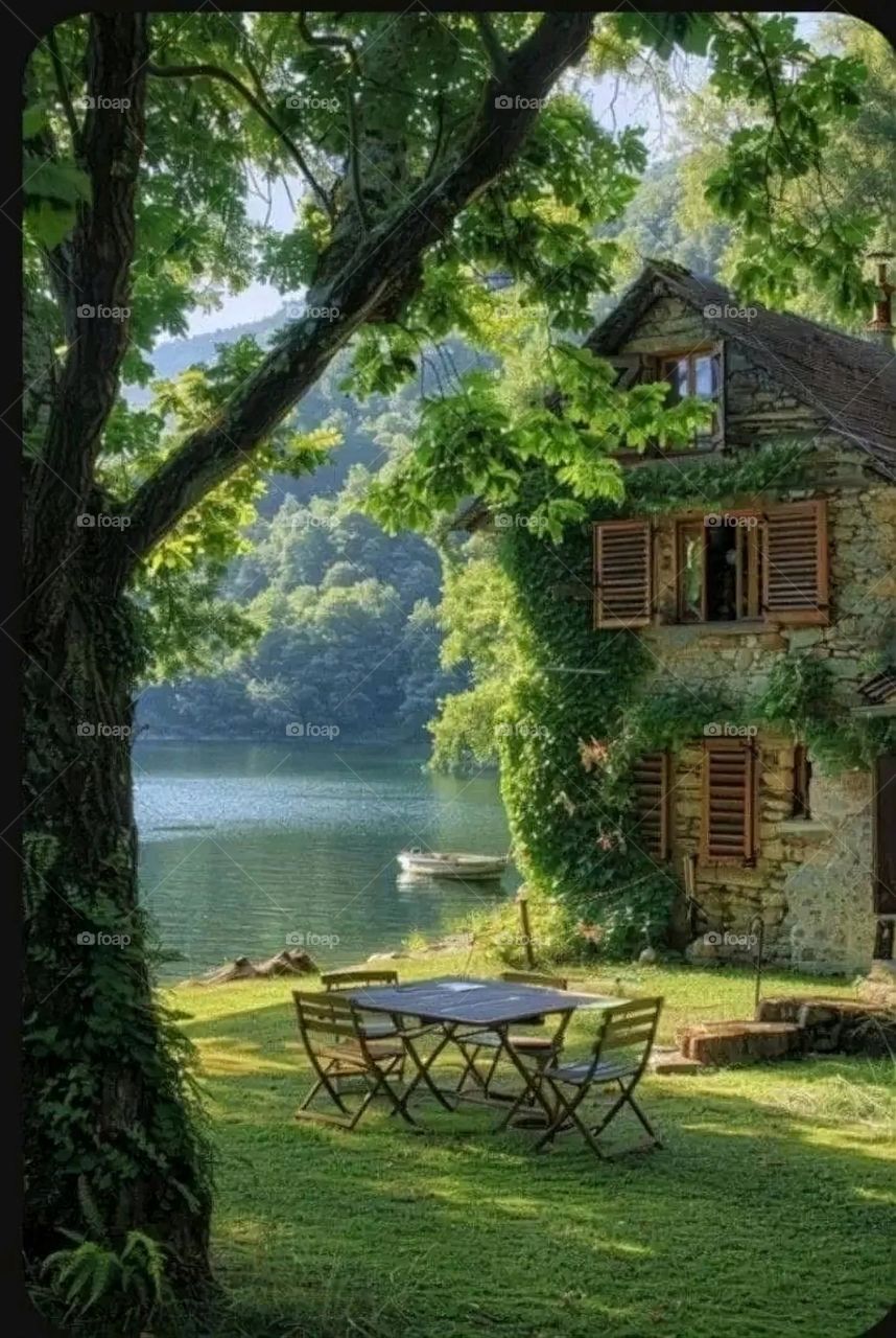 A very beautiful picture, and there is no better picture than it. There is no better picture of green herbs and colorful, red and white roses than it. Glory be to God, the natural and picturesque view, and there is no more