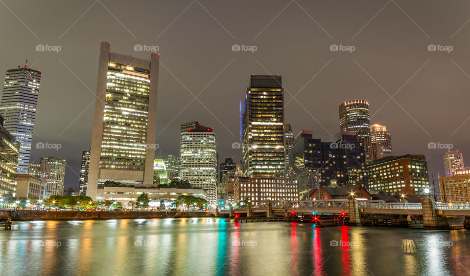 Between Boston & Cambridge is the Charles River Basin. Here is a long exposure of it and it’s colorful beauty at night. 