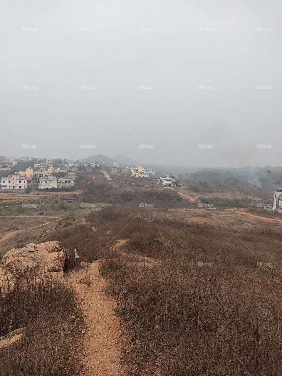 View from the top of the hill