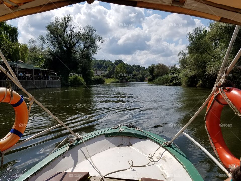 a riverboat cruise in the mountains between istanbul turkey and ankara