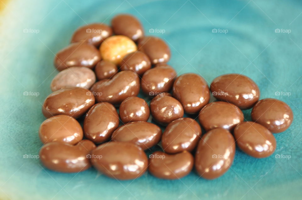 Chocolate covered almonds