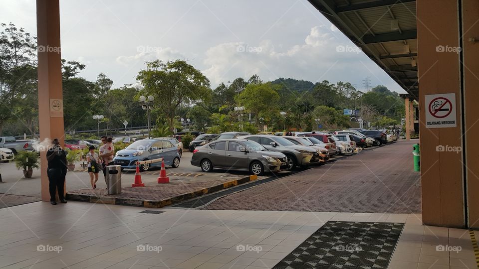 Carpark at AEON MALL SEREMBAN 2 Malaysia