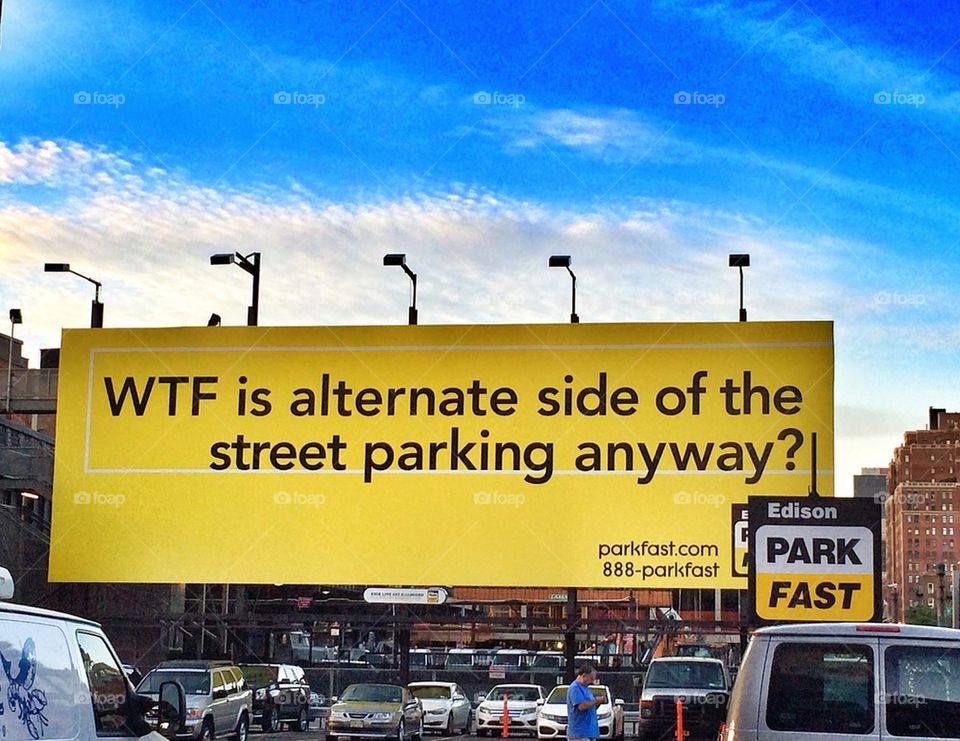 Parking Garage Billboard 