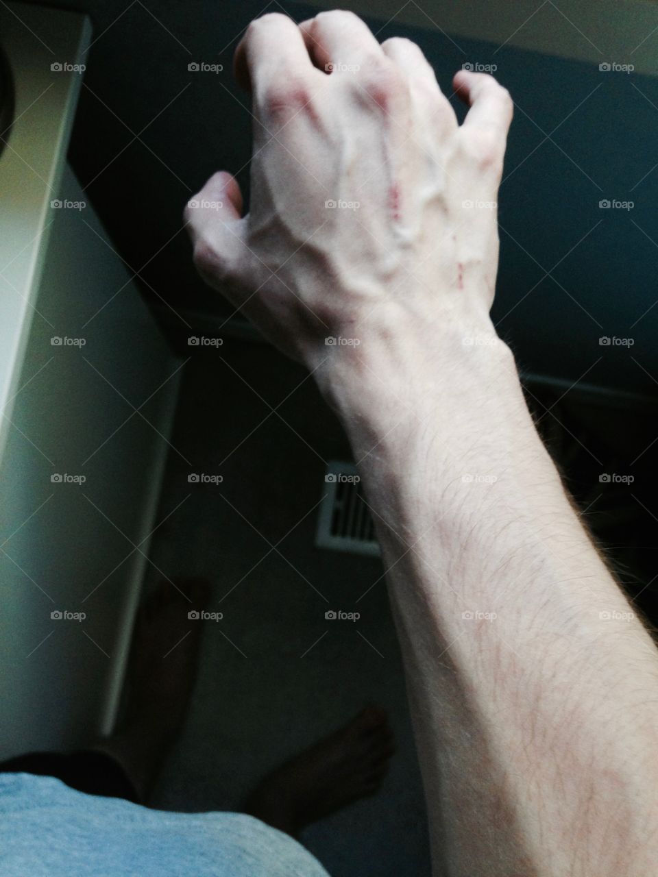 Hand and veins 
