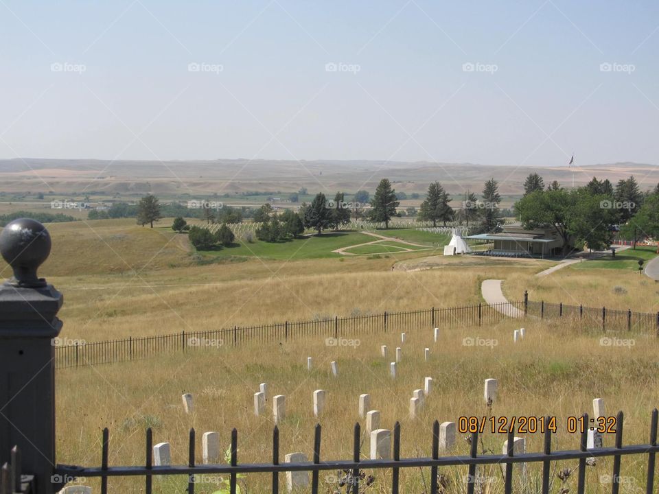 Little Bighorn battlefield Wyoming 