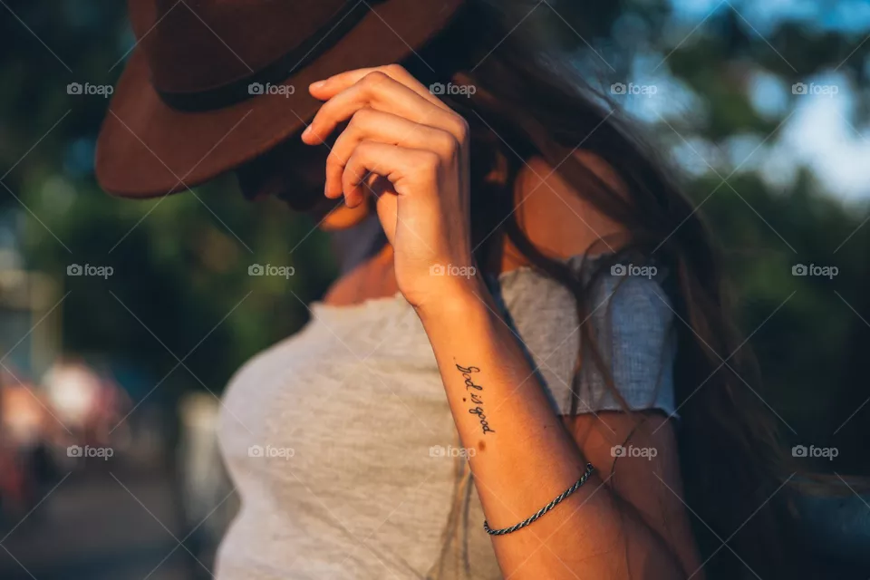 a hot girl