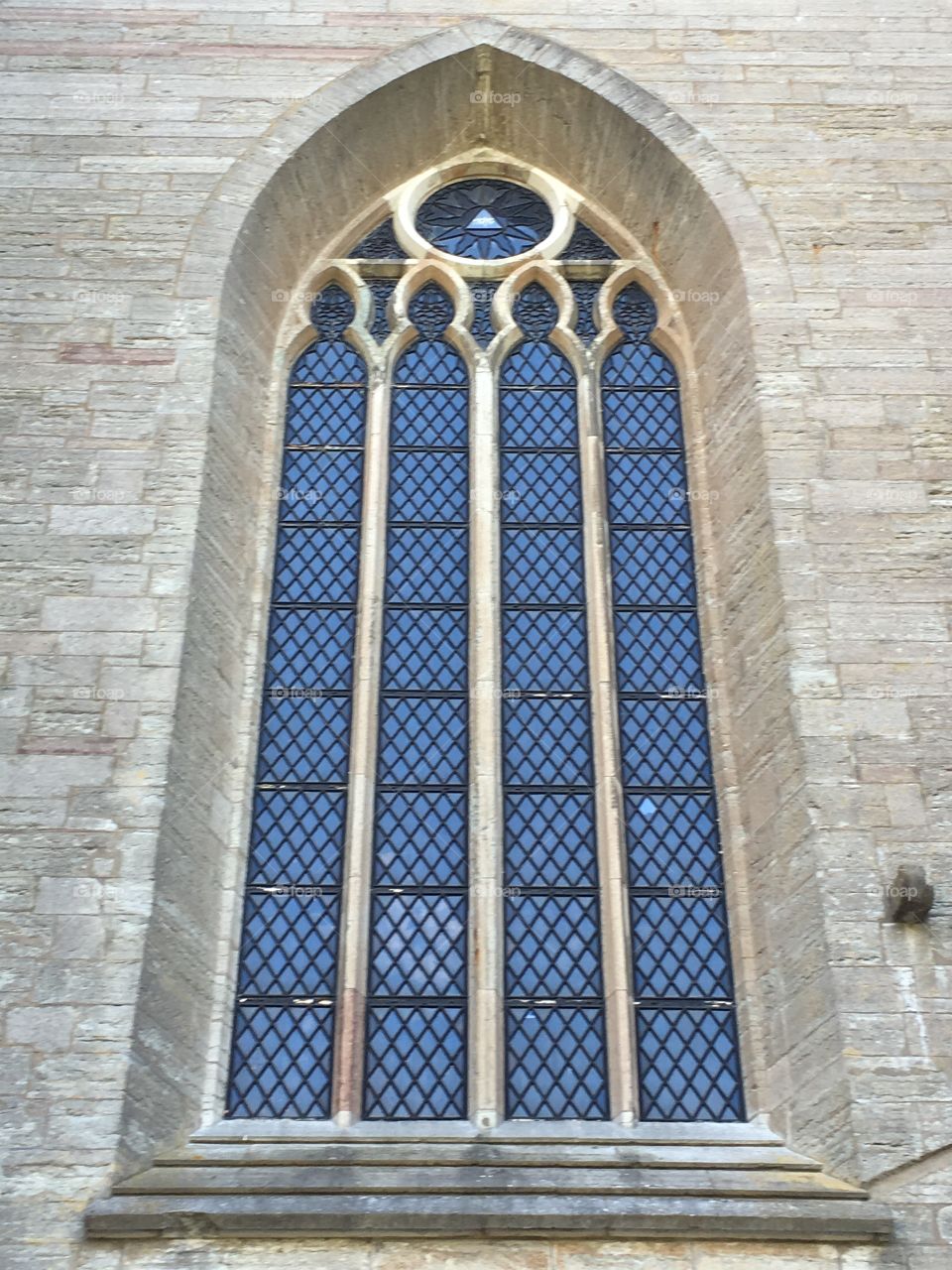 Vadstena Abbey, Sweden, window detail