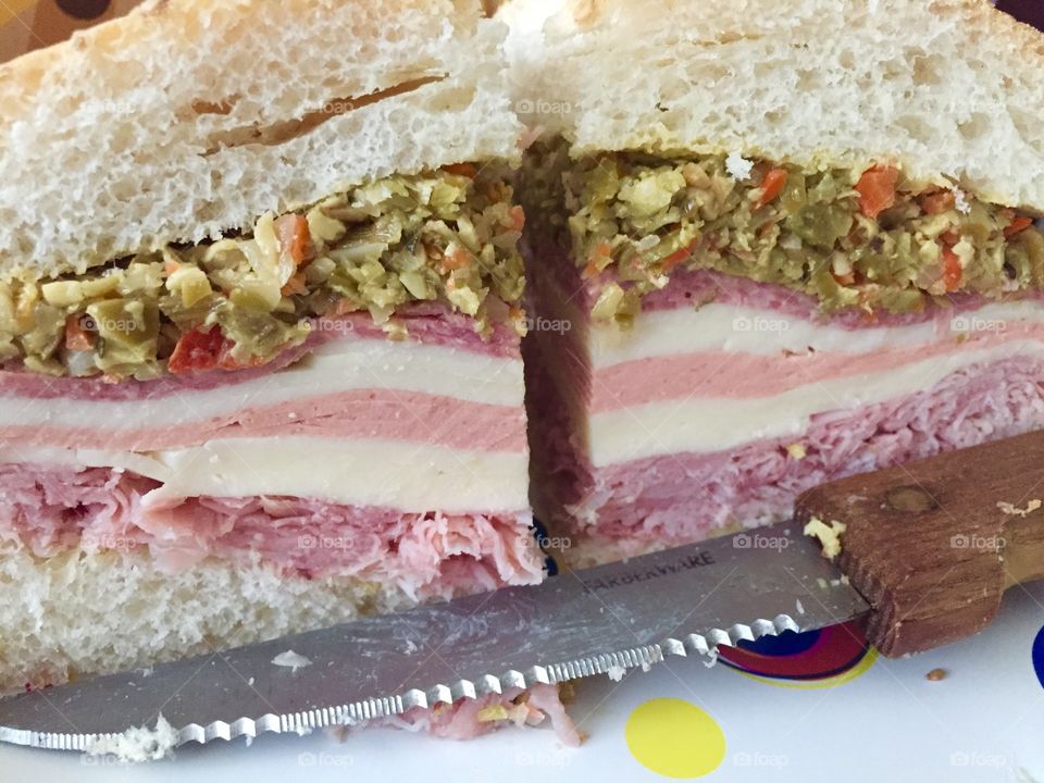 Muffuletta Sandwich 